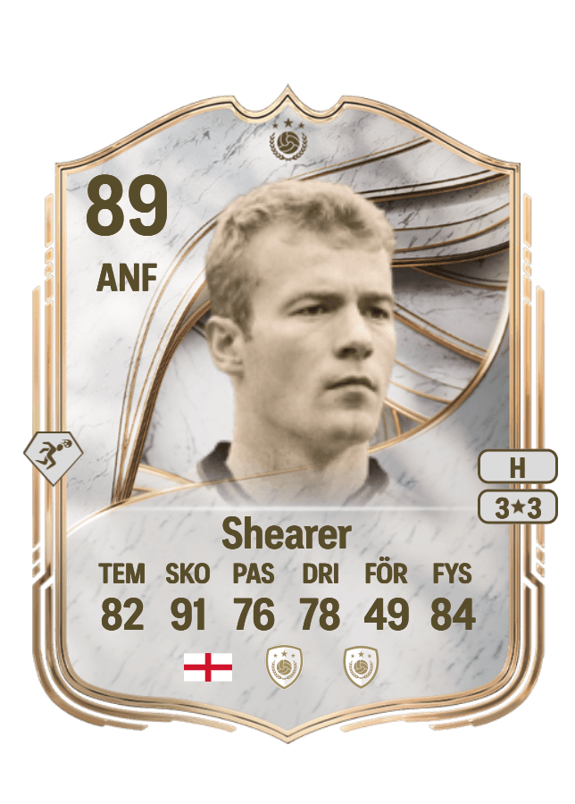 Alan Shearer card