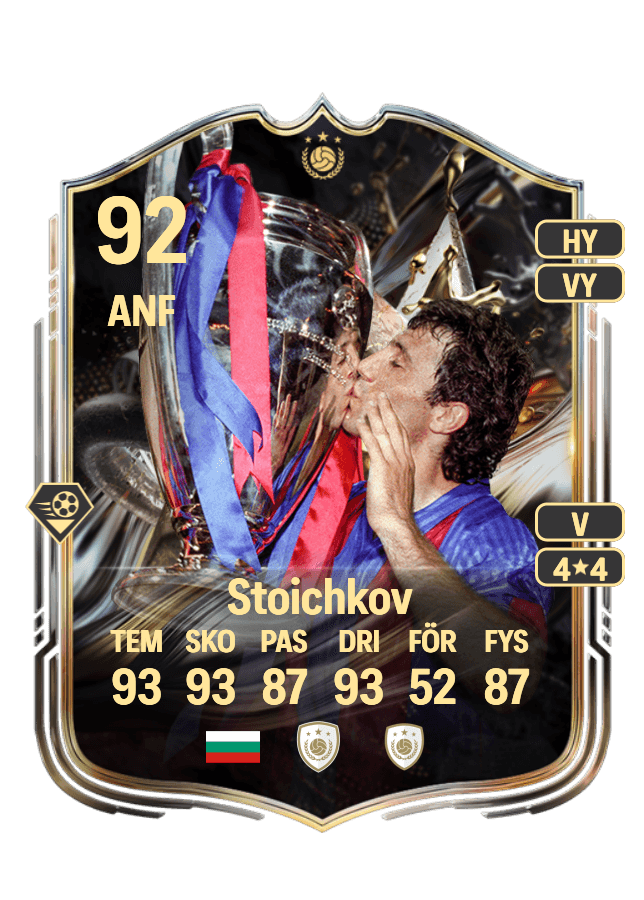 Hristo Stoichkov card