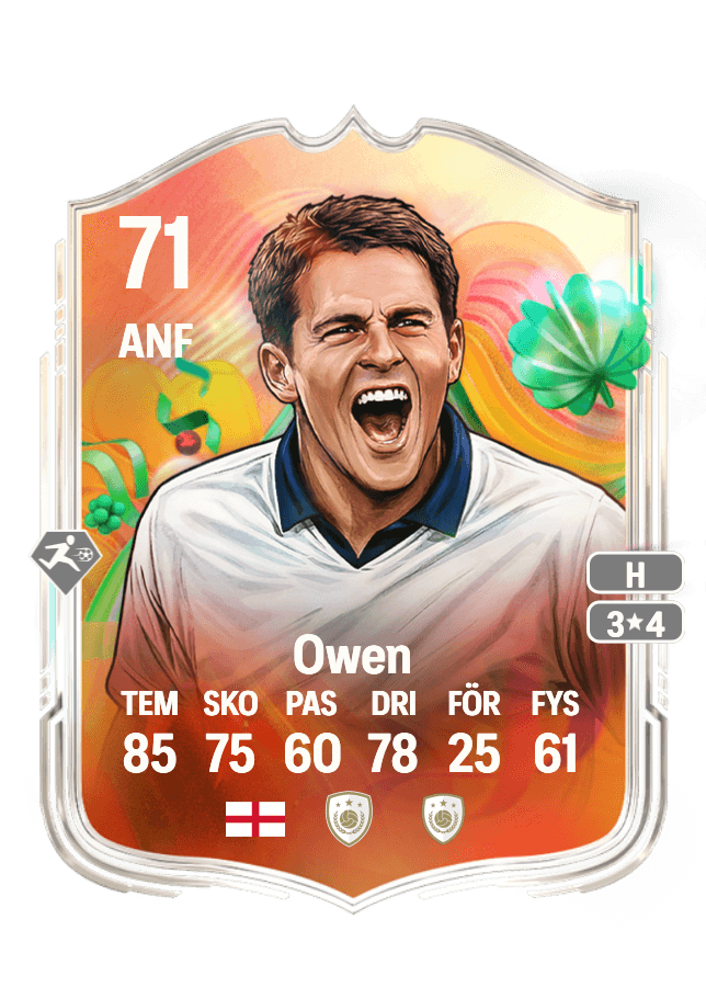 Michael Owen card