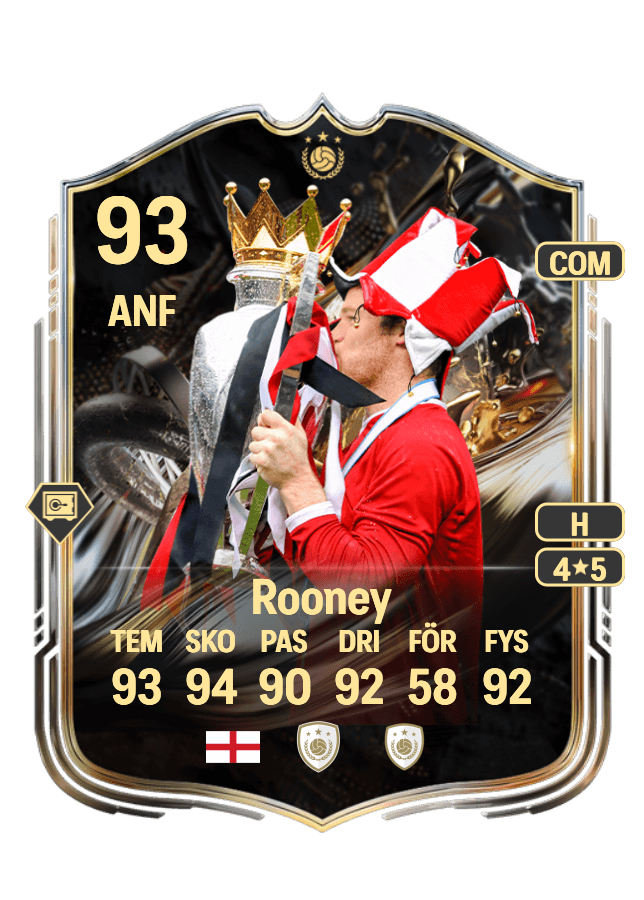 Wayne Rooney card