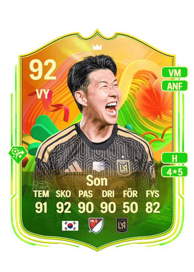 Heung Min Son card