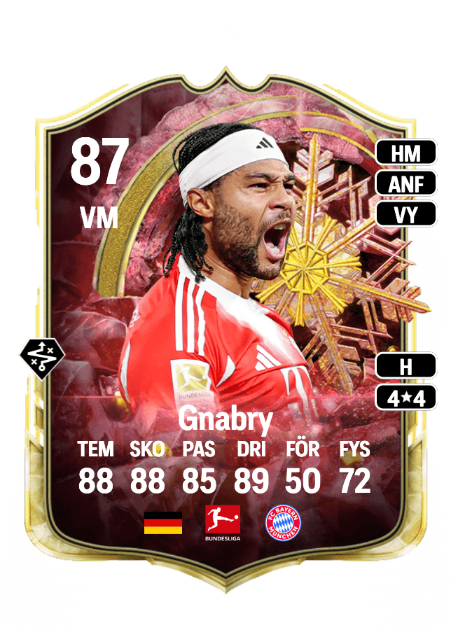 Serge Gnabry card