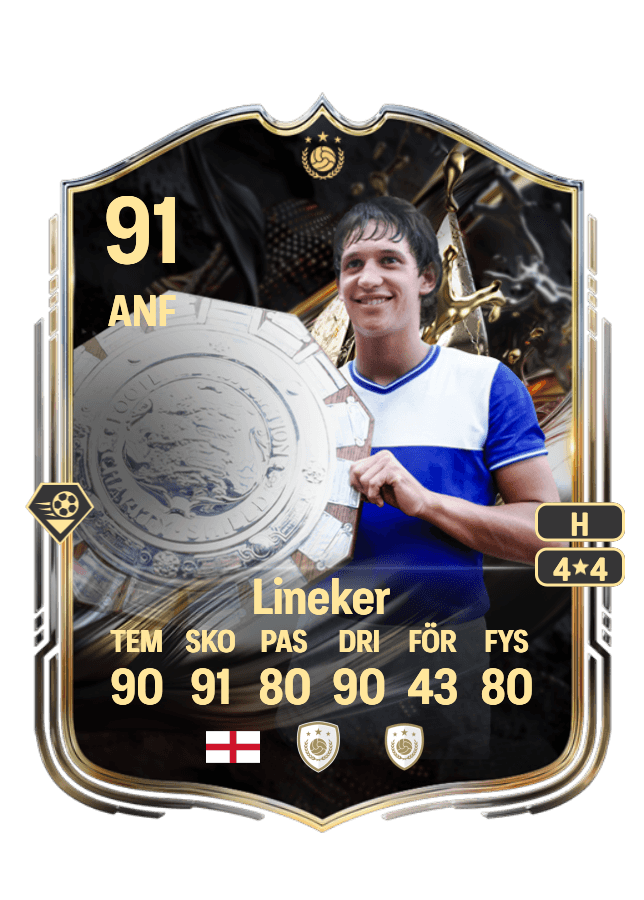 Gary Lineker card