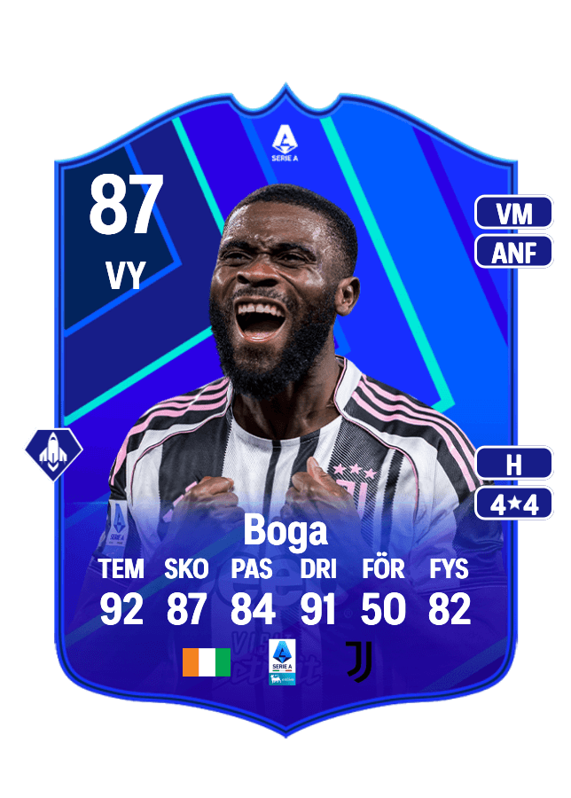 Jérémie Boga card