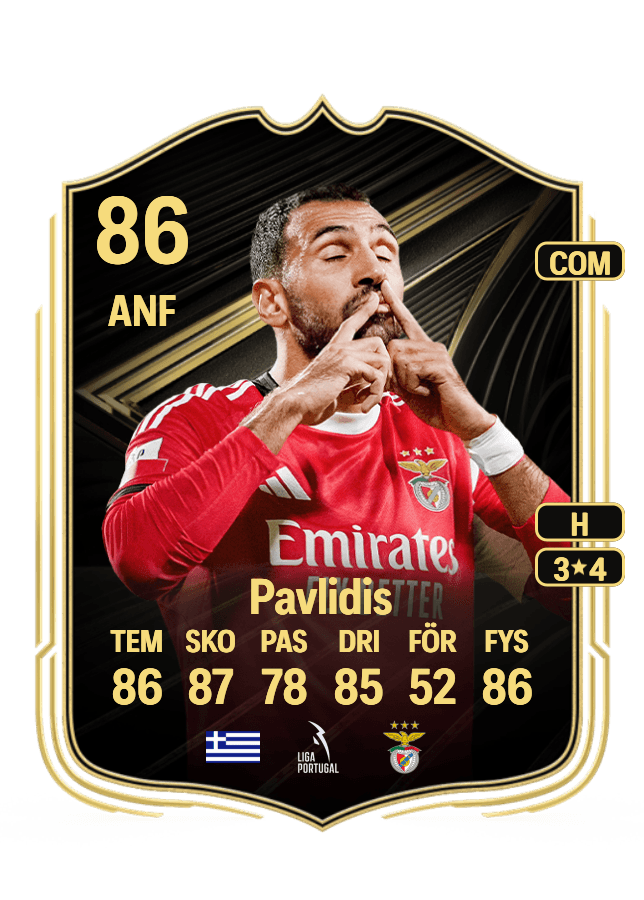 Vangelis Pavlidis card