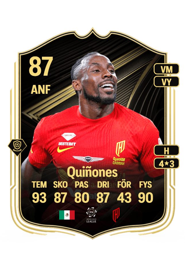 Julian Quiñones card