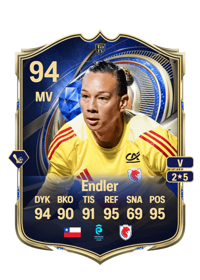 Christiane Endler card