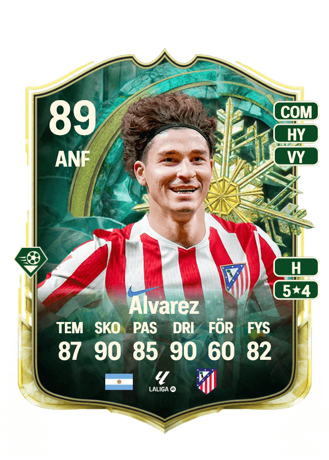 Julián Alvarez card