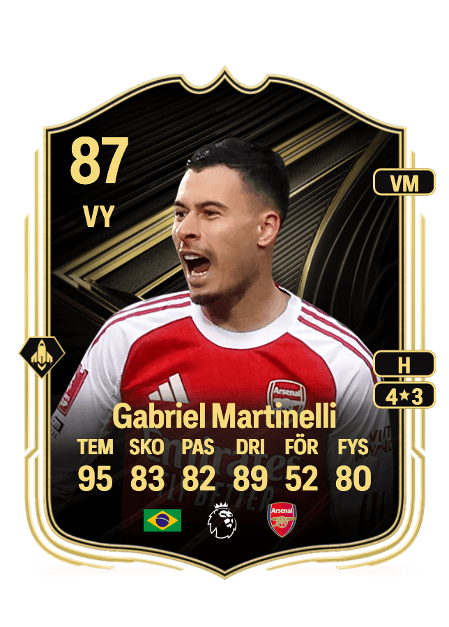 Gabriel Martinelli card