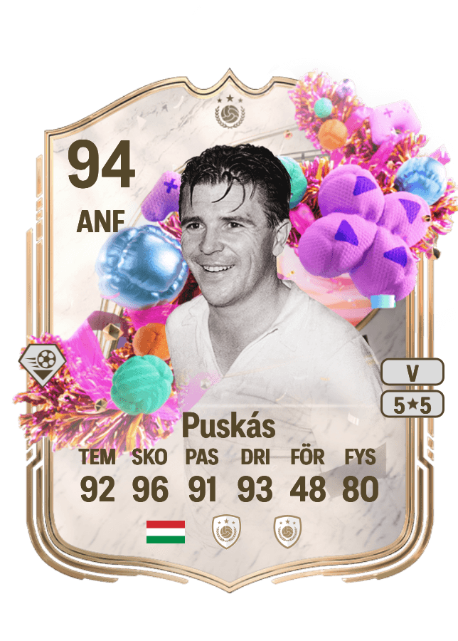 Ferenc Puskás card