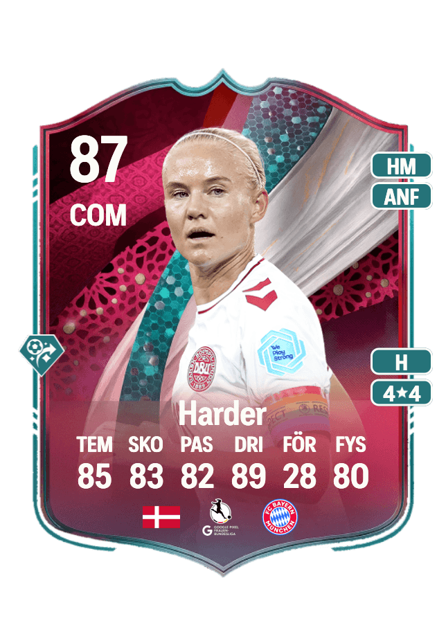 Pernille Harder card