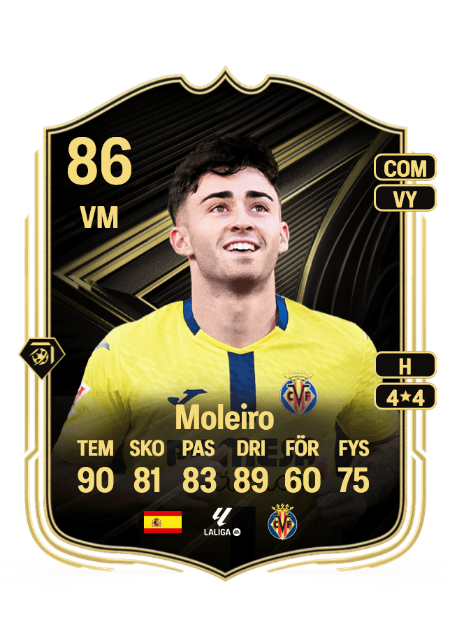 Moleiro card