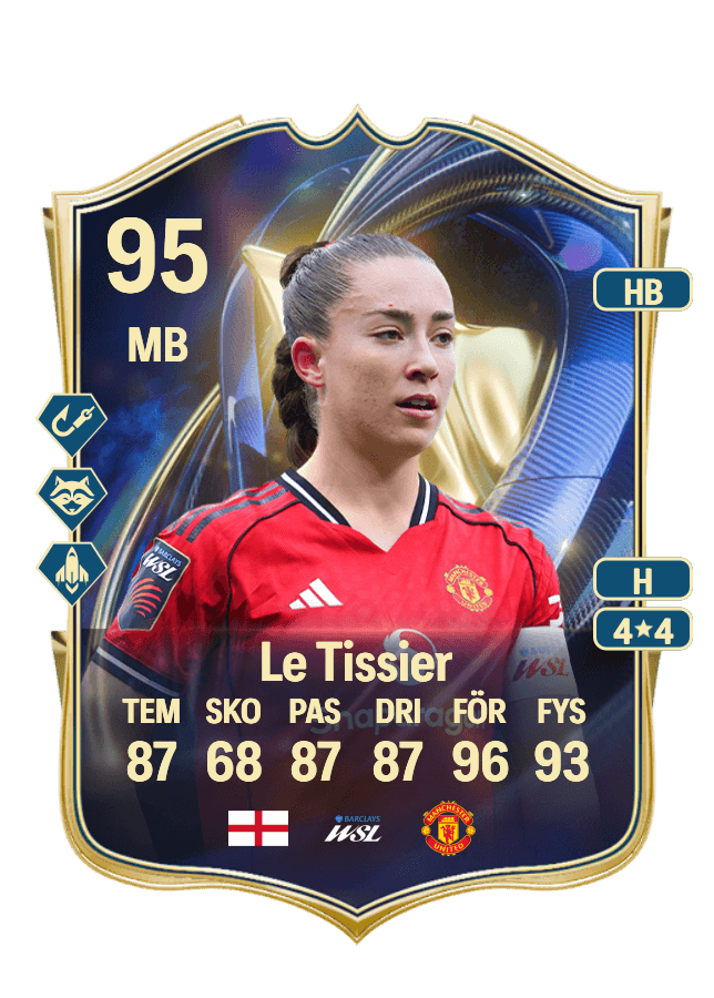 Maya Le Tissier card