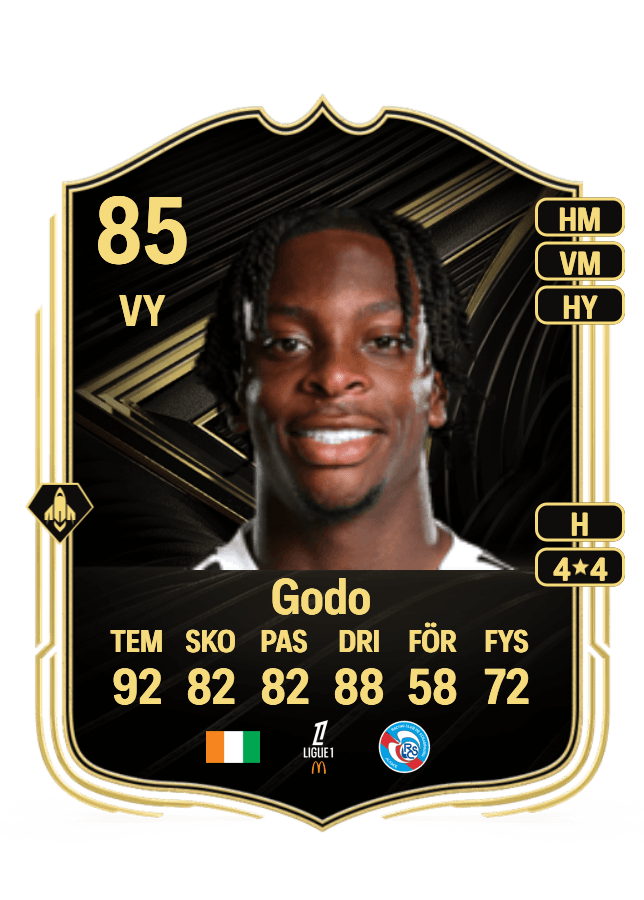 Martial Godo card