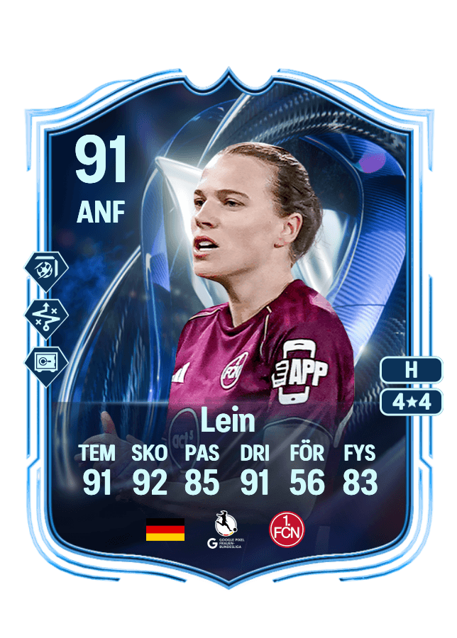 Nastassja Lein card