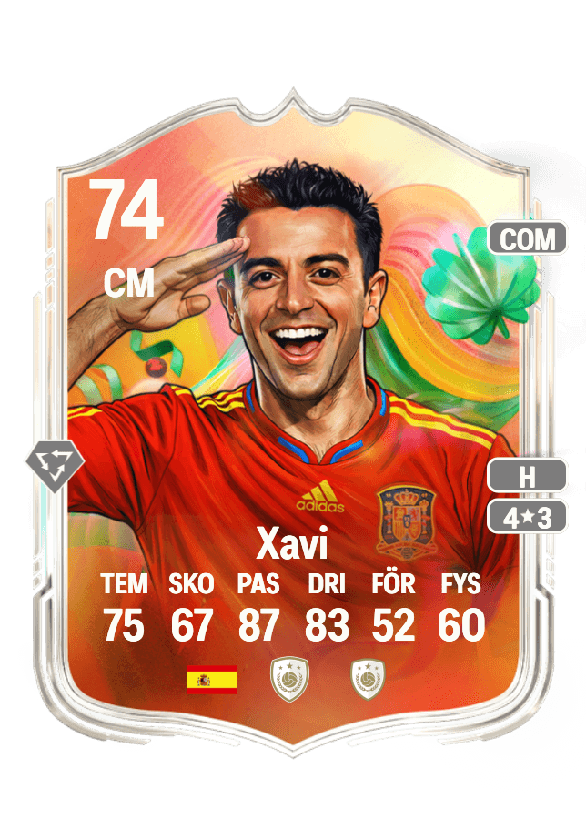Xavi card