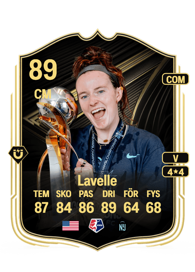 Rose Lavelle card