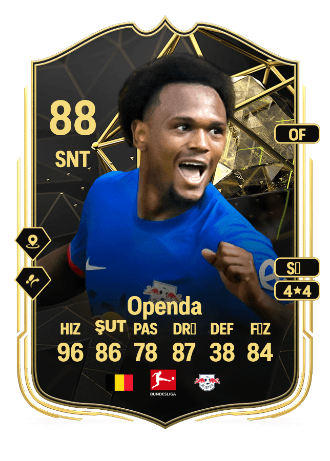 Loïs Openda card