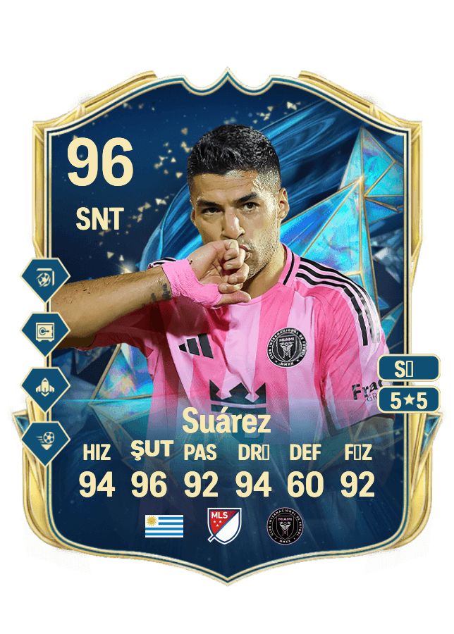 Luis Suárez card