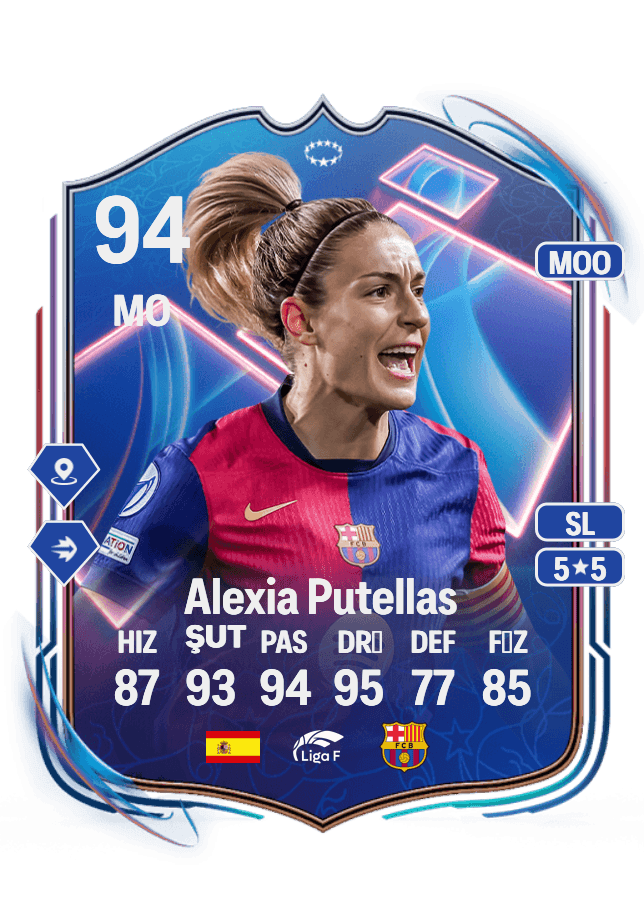Alexia Putellas card