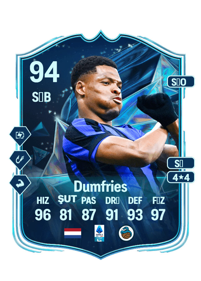Denzel Dumfries card