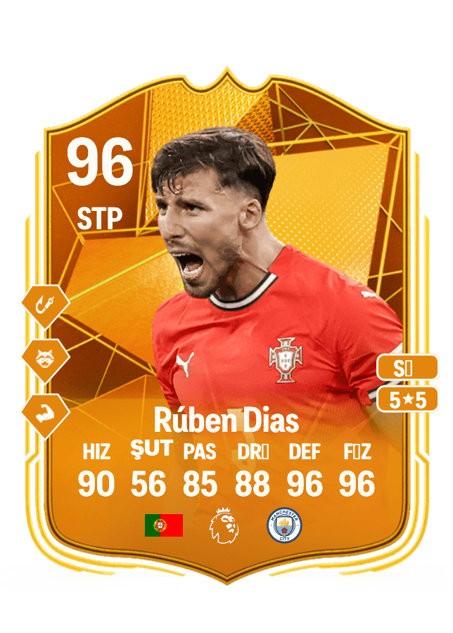 Rúben Dias card