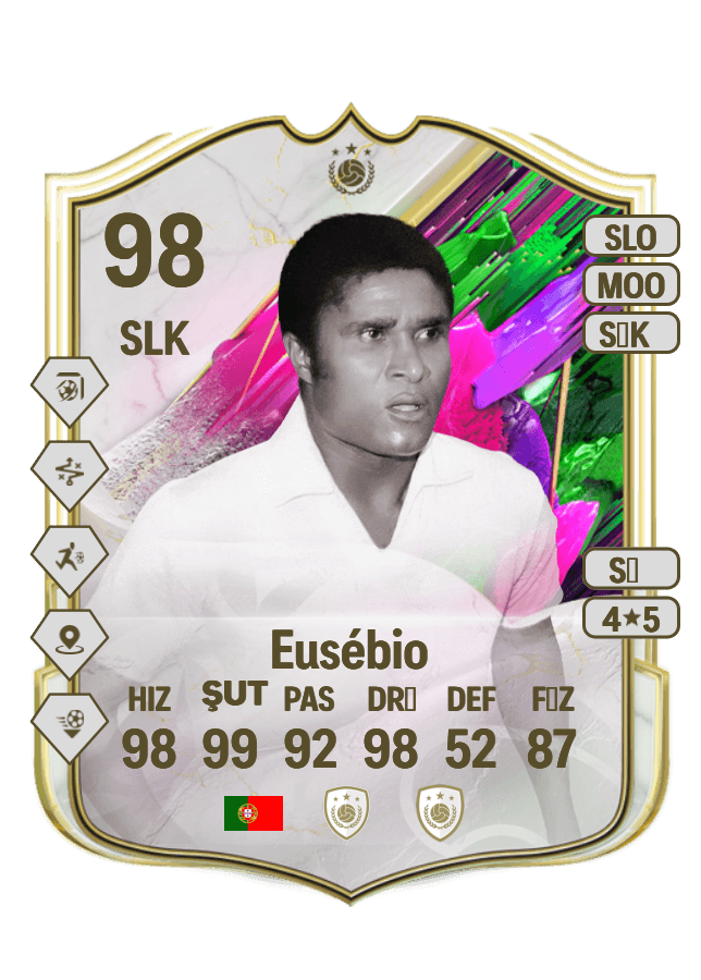 Eusébio card
