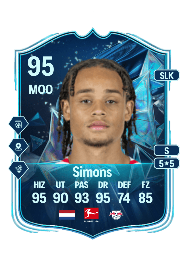 Xavi Simons card