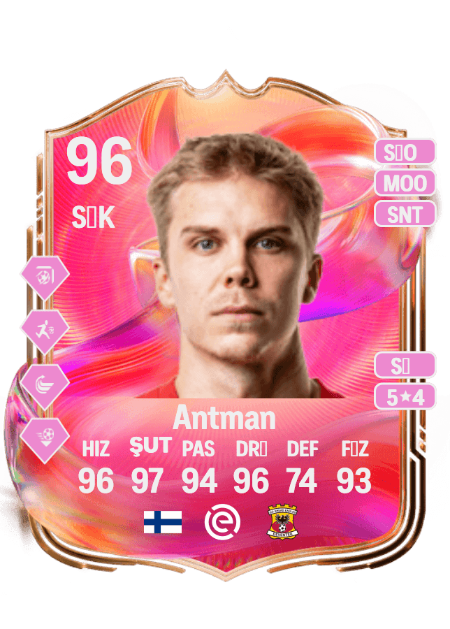 Oliver Antman card