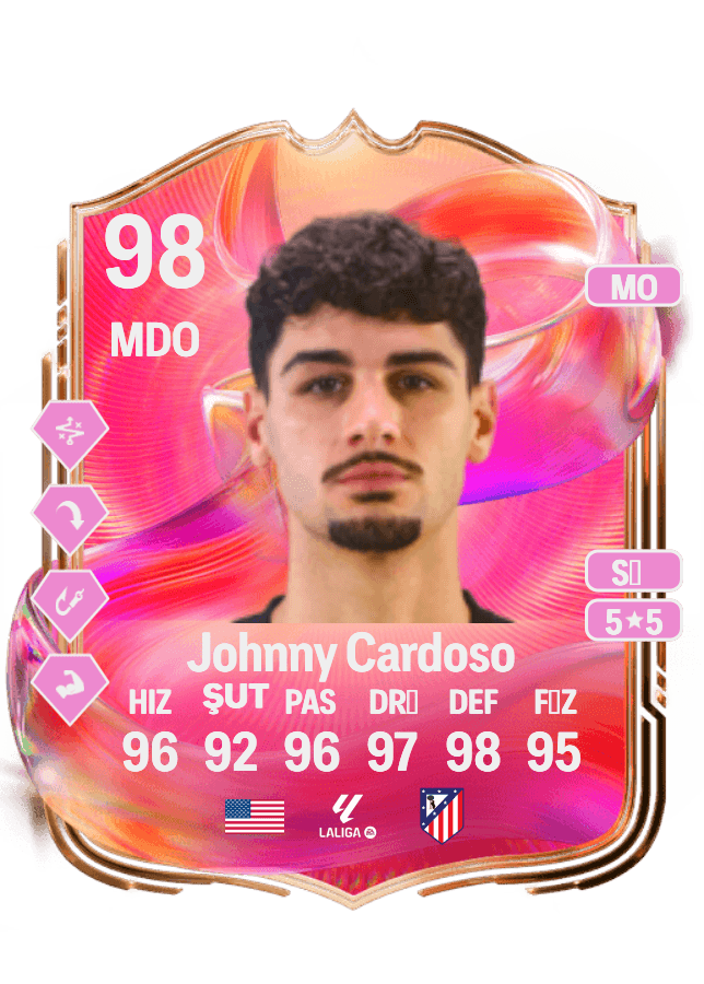Johnny Cardoso card