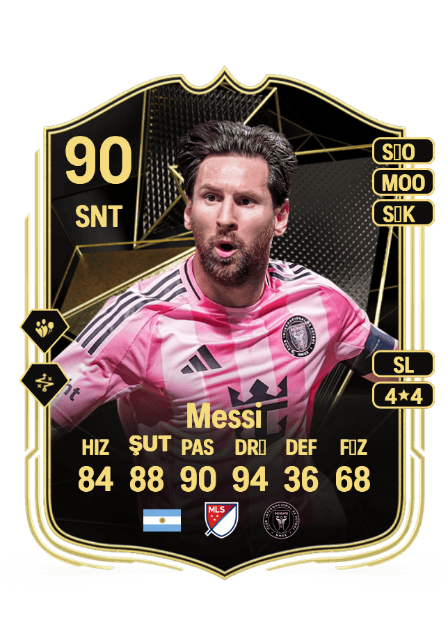 Lionel Messi card