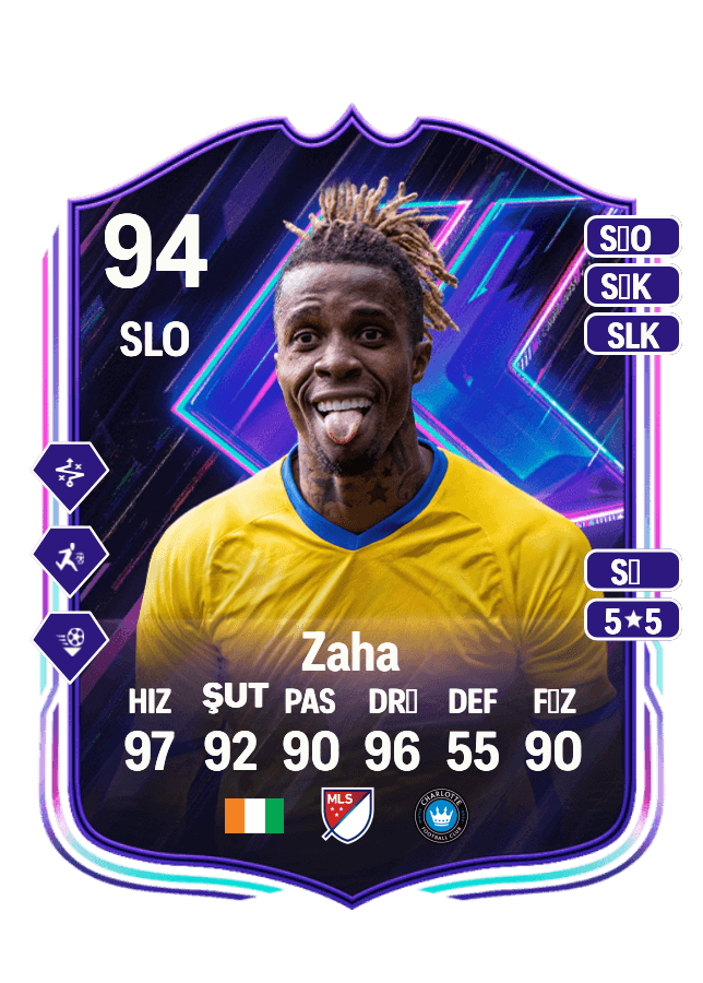 Wilfried Zaha card