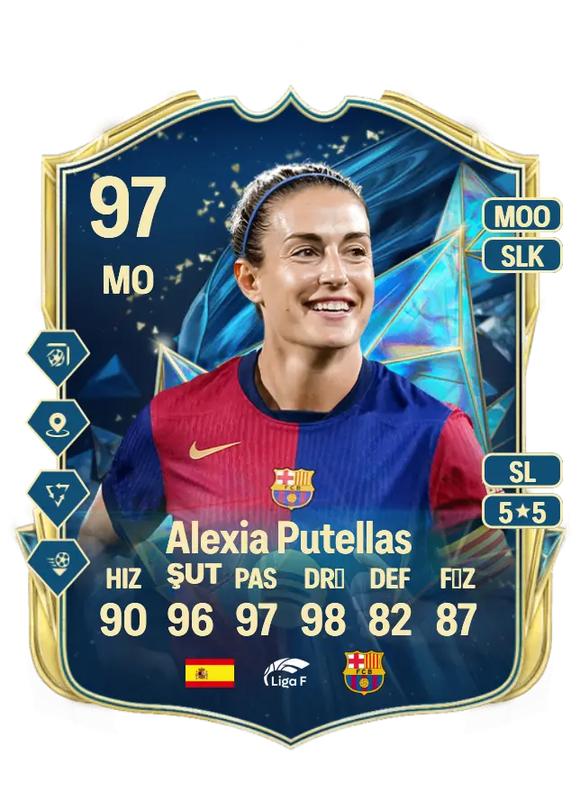 Alexia Putellas card
