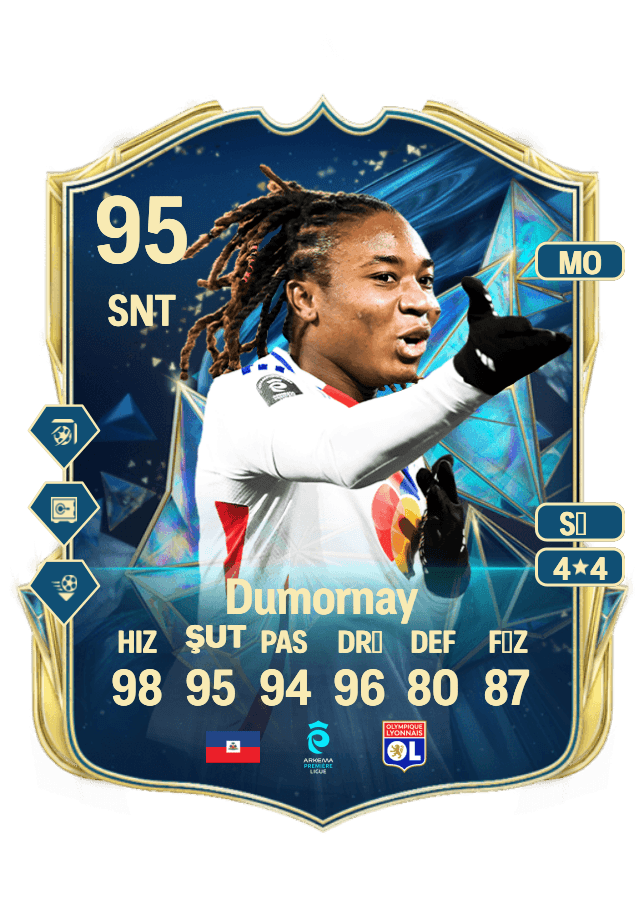 Melchie Dumornay card