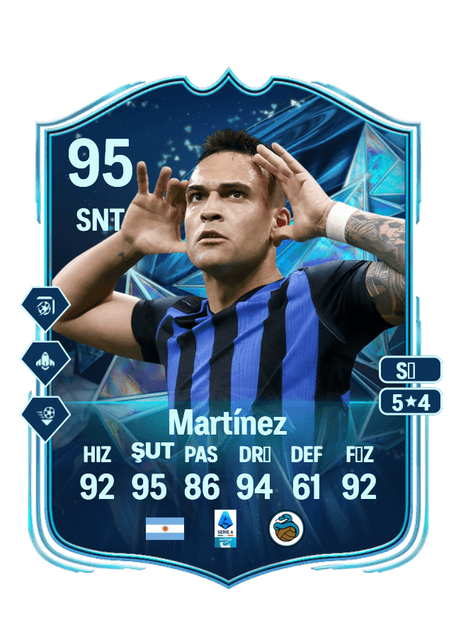 Lautaro Martínez card