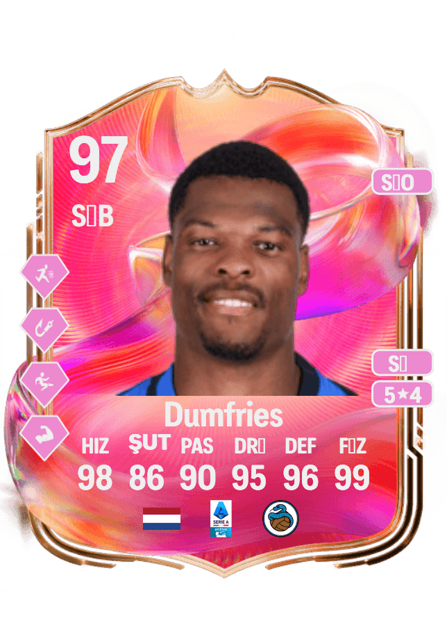 Denzel Dumfries card
