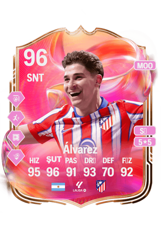 Julián Álvarez card