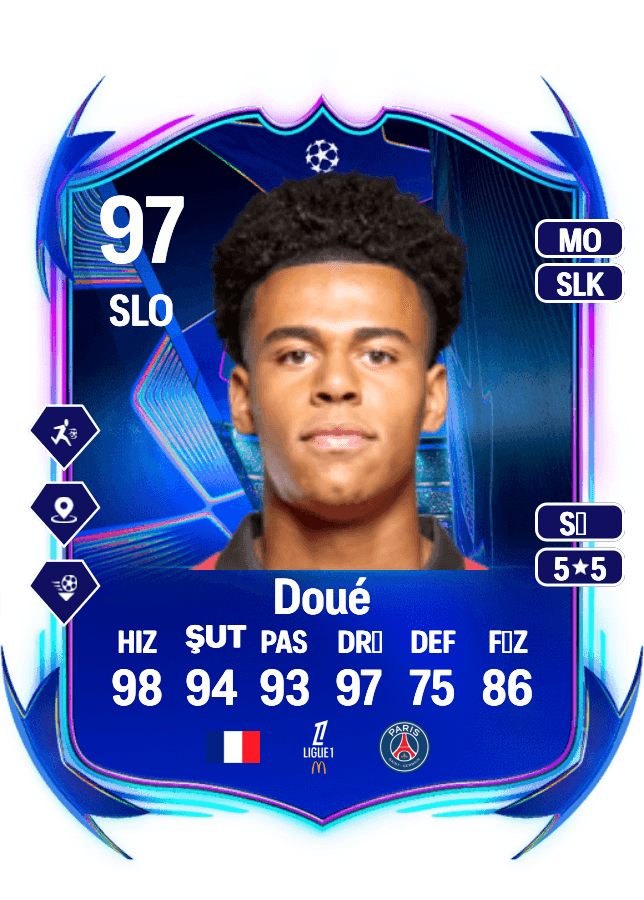 Désiré Doué card