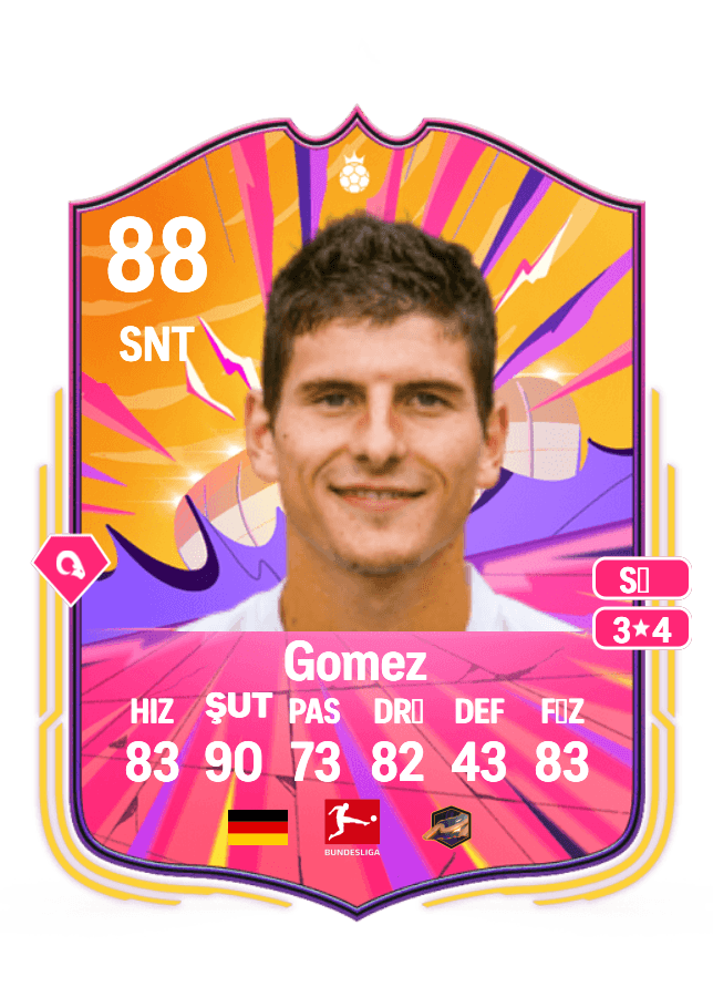 Mario Gomez card