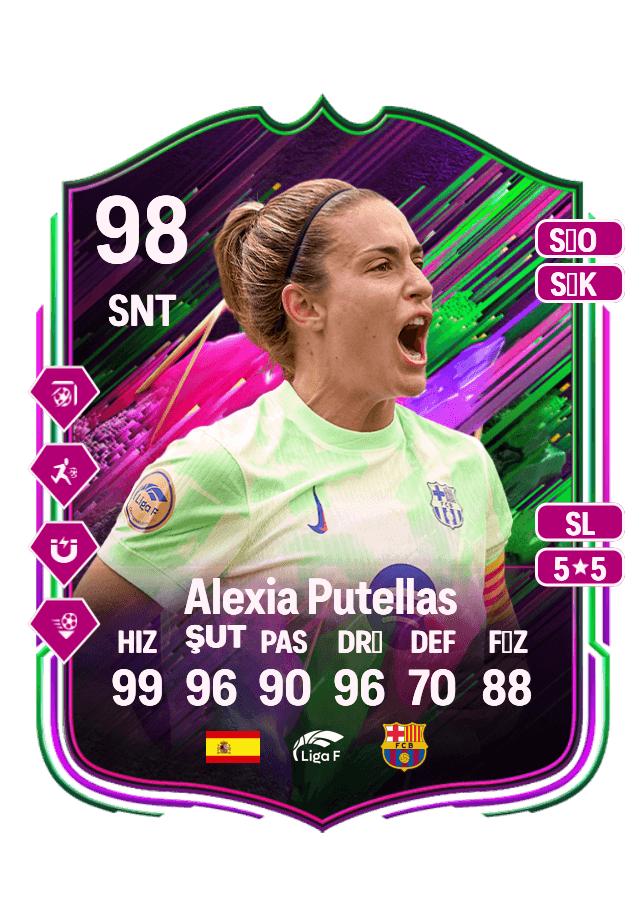 Alexia Putellas card