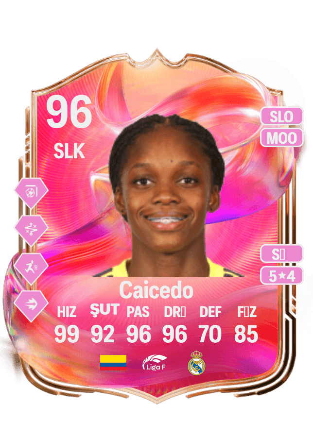 Linda Caicedo card