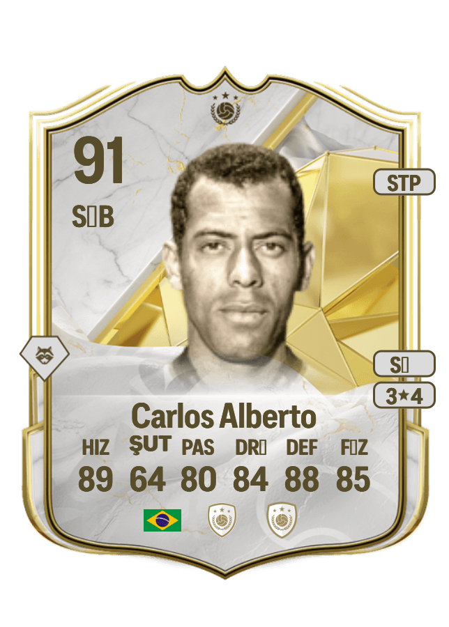 Carlos Alberto card