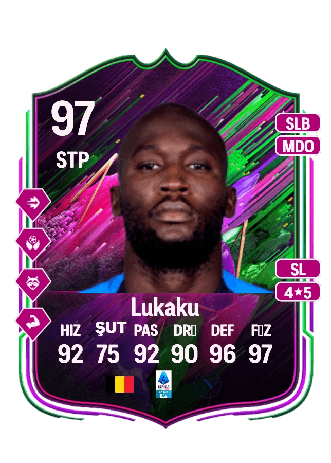 Romelu Lukaku card