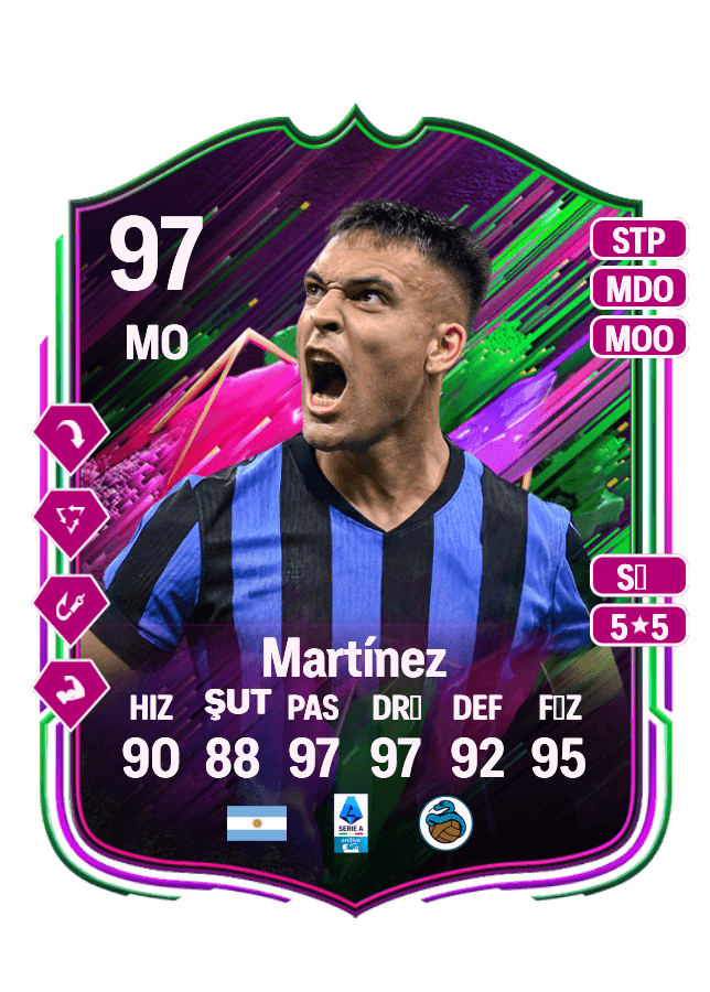 Lautaro Martínez card