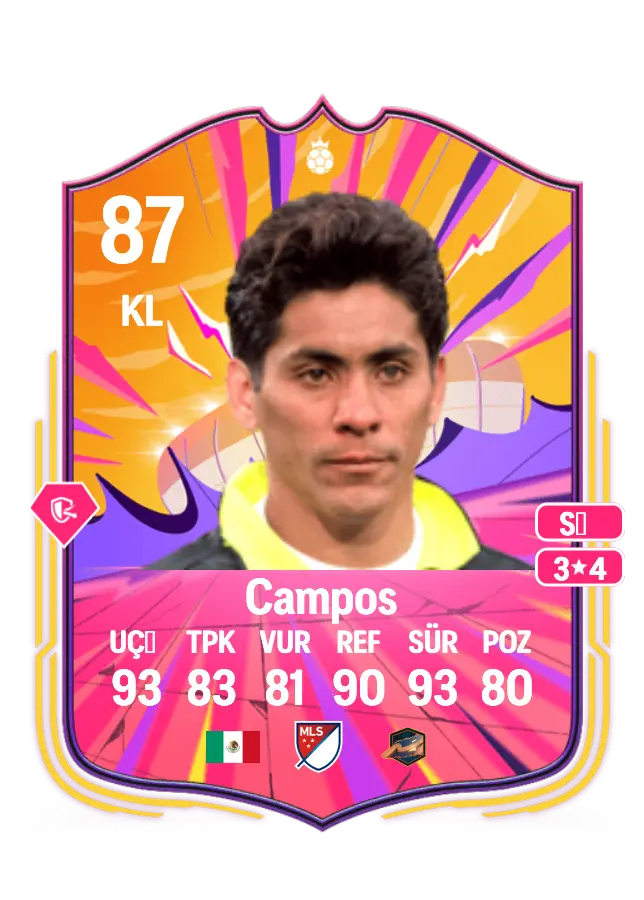 Jorge Campos card