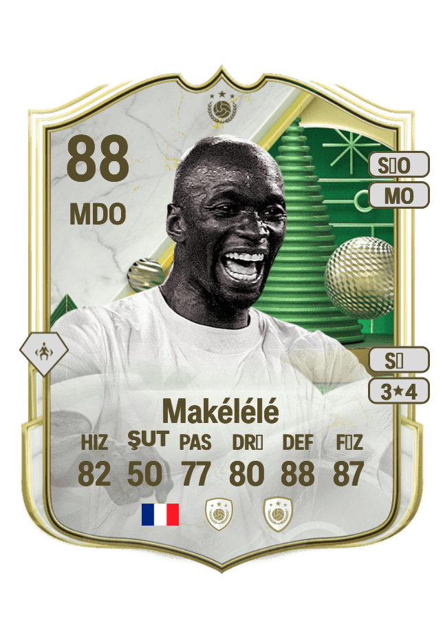 Claude Makélélé card