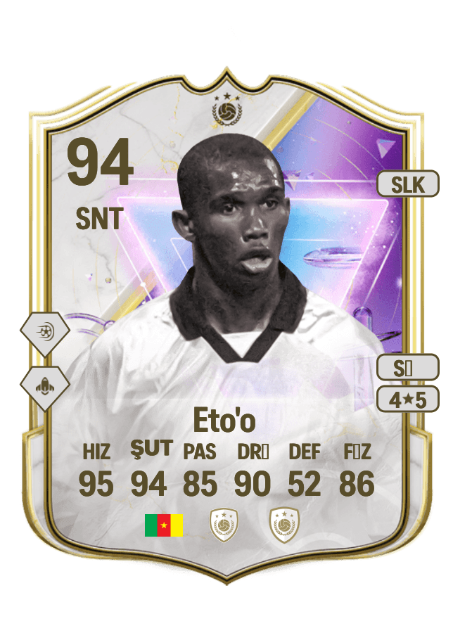 Samuel Eto'o card