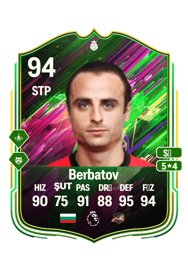 Dimitar Berbatov card