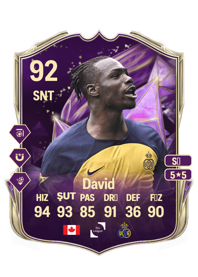 Promise David card