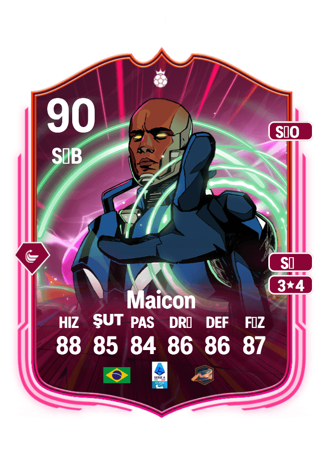 Maicon card